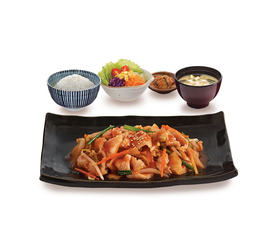 หมูผัดกิมจิ